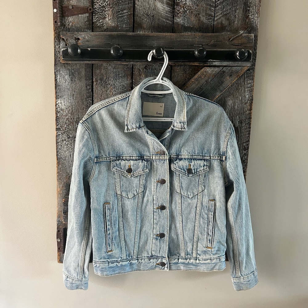 Women's Wilfred Free Stone Wash Jean Jacket